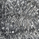 Juletræ kunstig smalt PVC "BLING", Klasse C, 180 x 68 cm, sølv