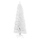 Nordic Winter - Juletræ kunstigt PVC "BLING" H180 x 68 cm. u/lys, hvid
