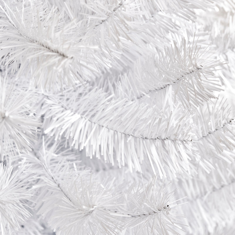 Nordic Winter - Juletræ kunstigt PVC "BLING" H180 x 68 cm. u/lys, hvid