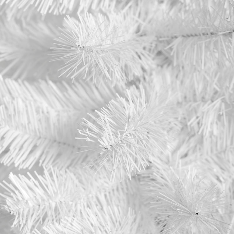 Nordic Winter - Juletræ kunstigt PVC "BLING" H180 x 68 cm. u/lys, hvid