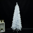 Nordic Winter - Juletræ kunstigt PVC "BLING" H180 x 68 cm. u/lys, hvid