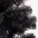 Nordic Winter - Juletræ kunstigt PVC "BLING" H180 x 68 cm. u/lys, sort