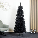 Nordic Winter - Juletræ kunstigt PVC "BLING" H180 x 68 cm. u/lys, sort