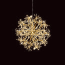 Nordic Winter - Dekorativ Lyskugle med 480 LED - Guld Ø40 cm