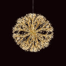 Nordic Winter - Dekorativ Lyskugle med 768 LED - Guld Ø50 cm