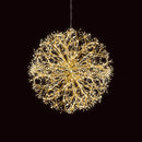 Nordic Winter - Dekorativ Lyskugle med 912 LED - Guld Ø60 cm