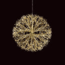 Nordic Winter - Dekorativ Lyskugle med 1216 LED - Guld Ø70 cm