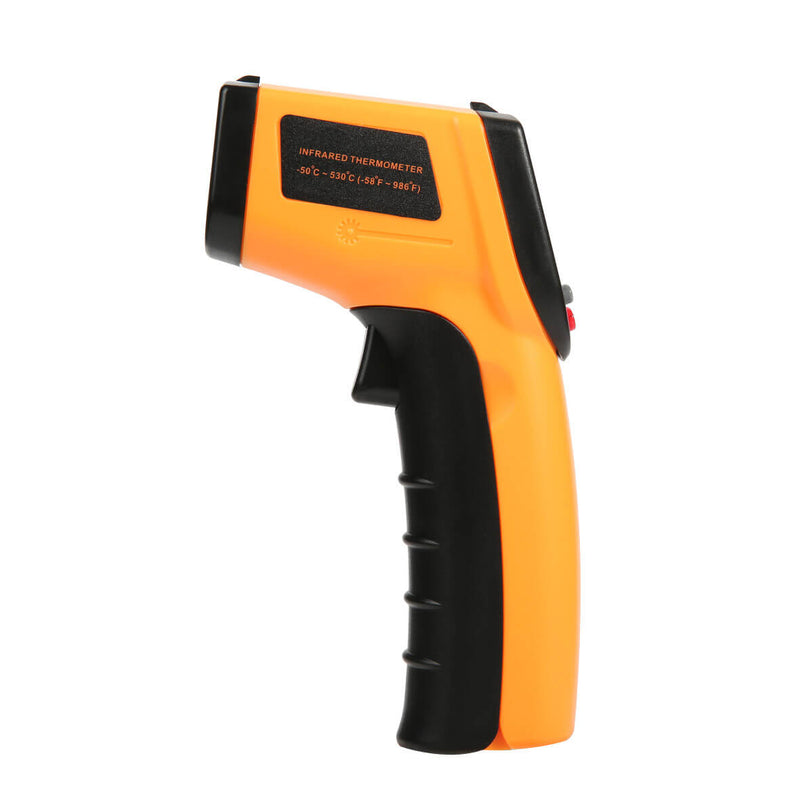 Napoli- Infrarød termometer, orange/sort H14 cm