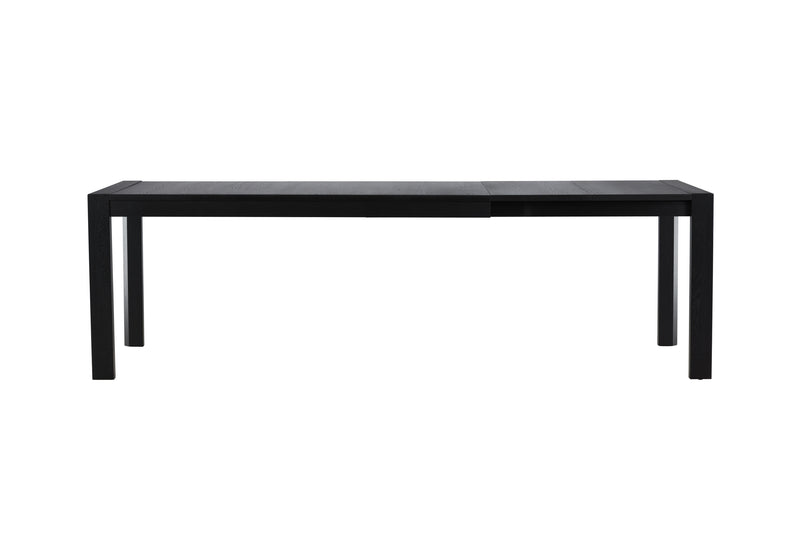 Vind - Slider – Spisebord i sortlakeret eg – 170/250×95×75 cm