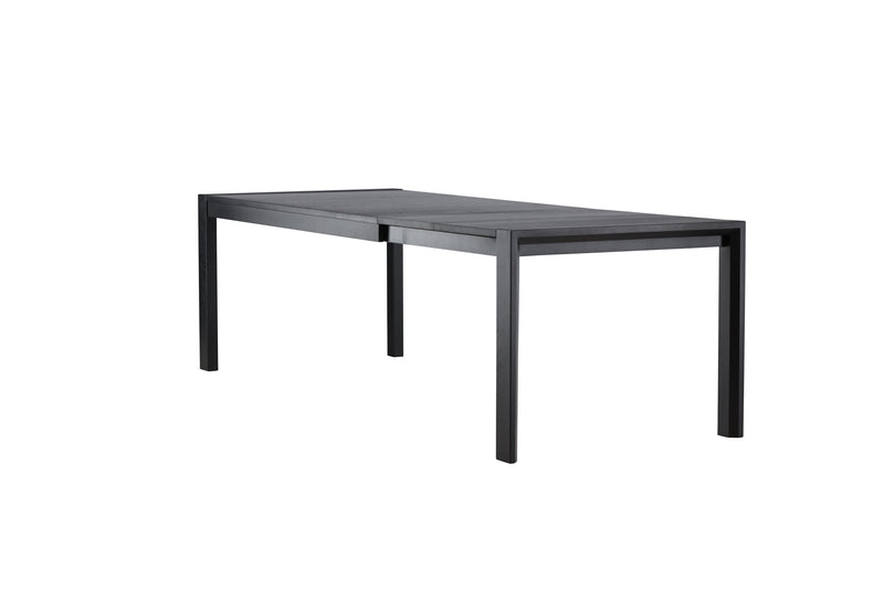 Vind - Slider – Spisebord i sortlakeret eg – 170/250×95×75 cm