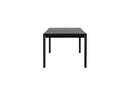 Vind - Slider – Spisebord i sortlakeret eg – 170/250×95×75 cm