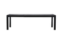 Vind - Slider – Spisebord i sortlakeret eg – 170/250×95×75 cm