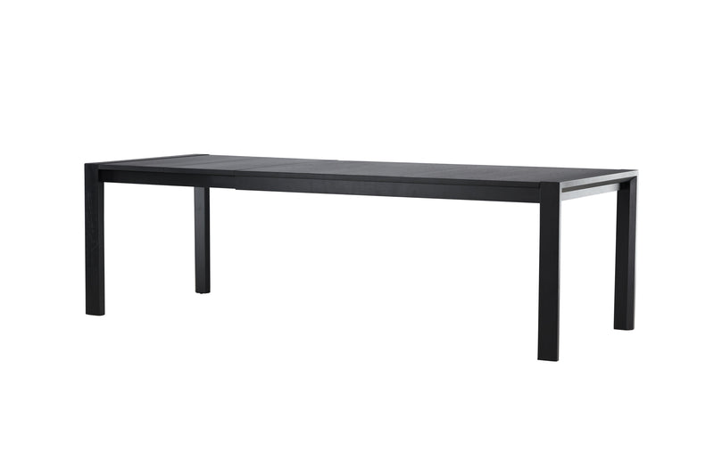 Vind - Slider – Spisebord i sortlakeret eg – 170/250×95×75 cm
