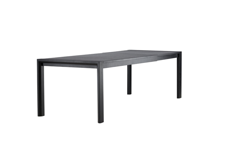 Vind - Slider – Spisebord i sortlakeret eg – 170/250×95×75 cm