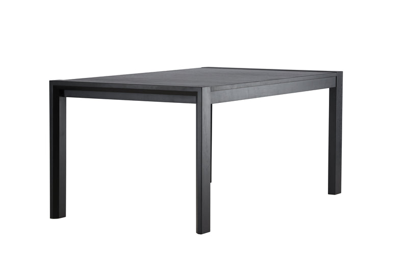 Vind - Slider – Spisebord i sortlakeret eg – 170/250×95×75 cm