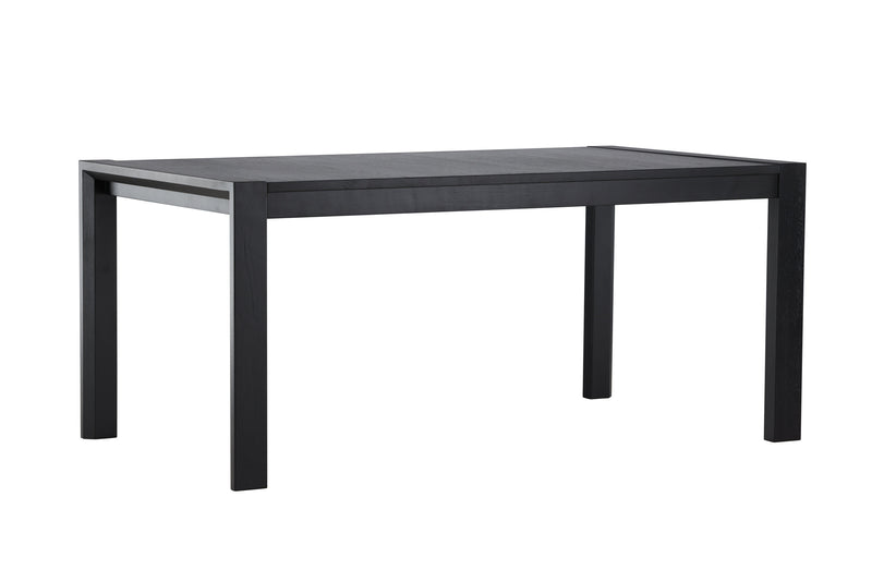 Vind - Slider – Spisebord i sortlakeret eg – 170/250×95×75 cm