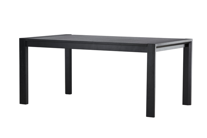 Vind - Slider – Spisebord i sortlakeret eg – 170/250×95×75 cm
