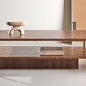 Venture Home - Maglehem – sofabord med valnød-look og stålben – 130×60×38 cm - Bolig og Haven