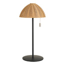 Wigan Bordlampe fra House Nordic i natur / Sort