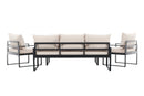Venture Home - Catania sofasæt, sort og beige