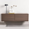 Venture Home - Dragh - TV bord 100x35x28 cm - Mocca - Bolig og Haven