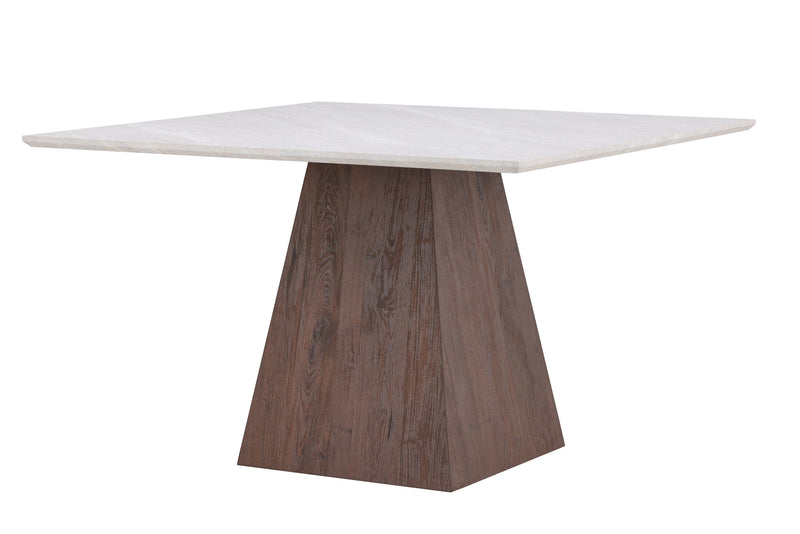 Venture Home - Cael – stenlook bordplade & mocca ben – 120x120x75 cm