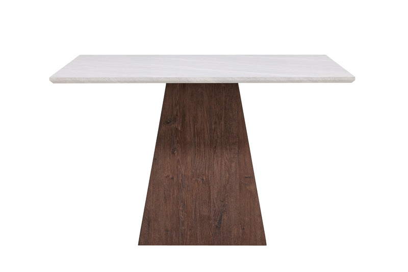 Venture Home - Cael – stenlook bordplade & mocca ben – 120x120x75 cm