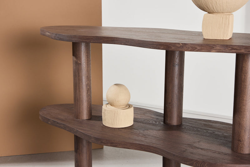 Vind - Moln reol, 120x45x75 cm - Mocca
