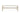 Venture Home - Telemarket – sofabord med hylde – whitewash MDF – 110×50×38 cm - Bolig og Haven