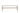 Venture Home - Telemarket – sofabord med hylde – whitewash MDF – 110×50×38 cm - Bolig og Haven