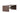 Venture Home - Telemarket – sofabord med hylde – mocca MDF med struktur – 110×50×38 cm - Bolig og Haven