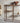 Venture Home - Staal – reol med stålramme og valnød MDF – 80×26×81 cm - Bolig og Haven