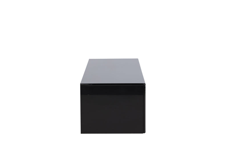 Venture Home Fristad – TV-bord med blank sort finish – 160×45×35 cm