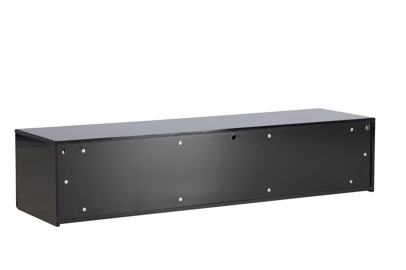 Venture Home Fristad – TV-bord med blank sort finish – 160×45×35 cm