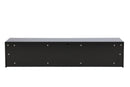 Venture Home Fristad – TV-bord med blank sort finish – 160×45×35 cm