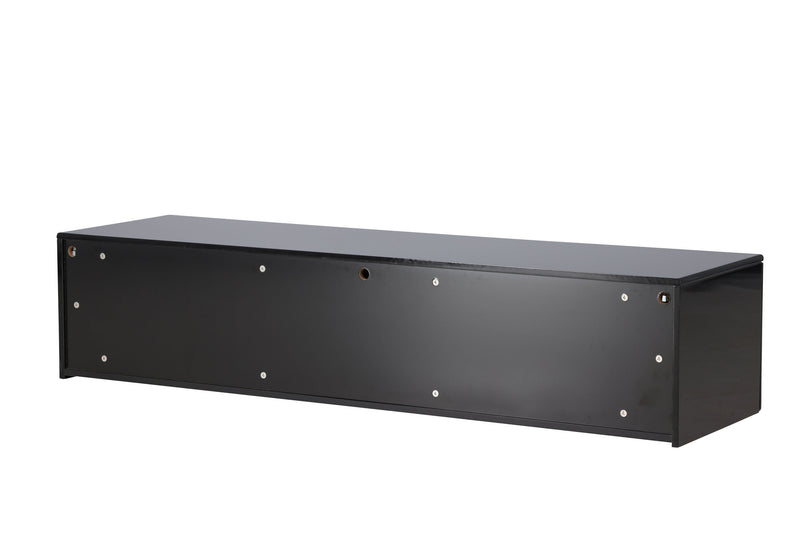 Venture Home Fristad – TV-bord med blank sort finish – 160×45×35 cm