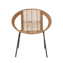 Bloomingville - Dudine Lounge Sæt, Polyrattan, Natur, 3 dele