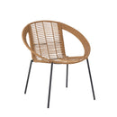 Bloomingville - Dudine Lounge Sæt, Polyrattan, Natur, 3 dele