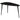 TRIANGLE SIDETABLE METAL BLACK NICKEL - SET OF 2