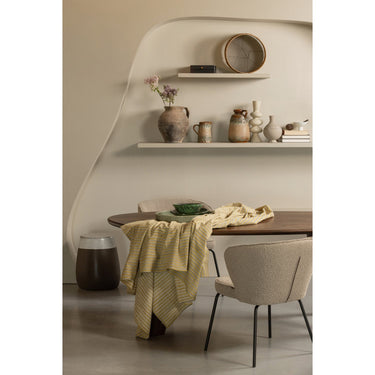 ADMIT DINING CHAIR BOUCLE BEIGE