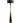 BLACKOUT TOO FLOOR LAMP METAL BLACK/BRASS