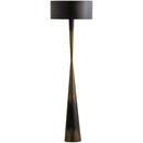 BLACKOUT TOO FLOOR LAMP METAL BLACK/BRASS