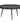 BOUNDS SIDETABLE XL WOOD/METAL ANTIQUE GOLD 40xO76