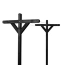 Hortus - Tørrestativ trykimprægneret, sort grundmalet