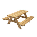 Junior bord/bænkesæt 42 mm, lærk, 120cm