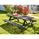 Hortus - Bord-/bænkesæt 42 mm sortgrundmalet