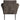 MUSE ARMCHAIR COARSE WOVEN FABRIC GREY/BROWN