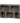 CLAY WALL CABINET PAPIER MACHE GREY