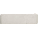 SLOPING CORNER SOFA LEFT PEARL MELANGE