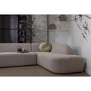 SLOPING CORNER SOFA RIGHT NATURAL MELANGE